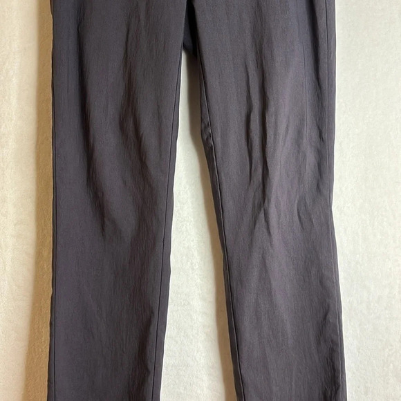 Stehmann Women's Ina Straight Stretch Pull On Grey Pants Size 4 - Picture 3 of 12